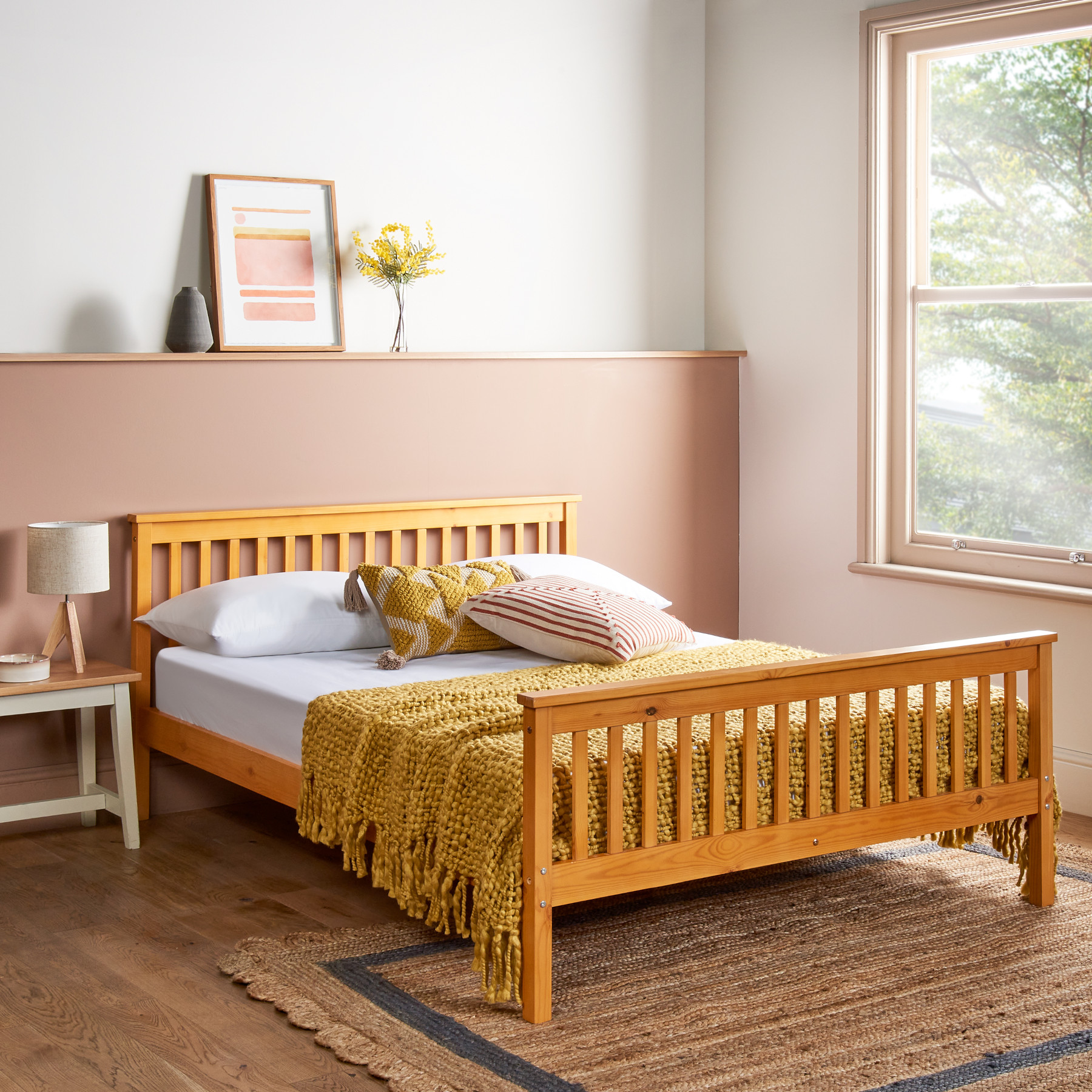  Upholstered Double Bed
